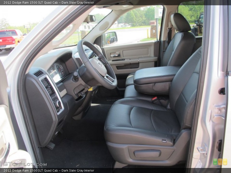 Dark Slate Gray Interior Photo for the 2012 Dodge Ram 1500 SLT Quad Cab #63317303