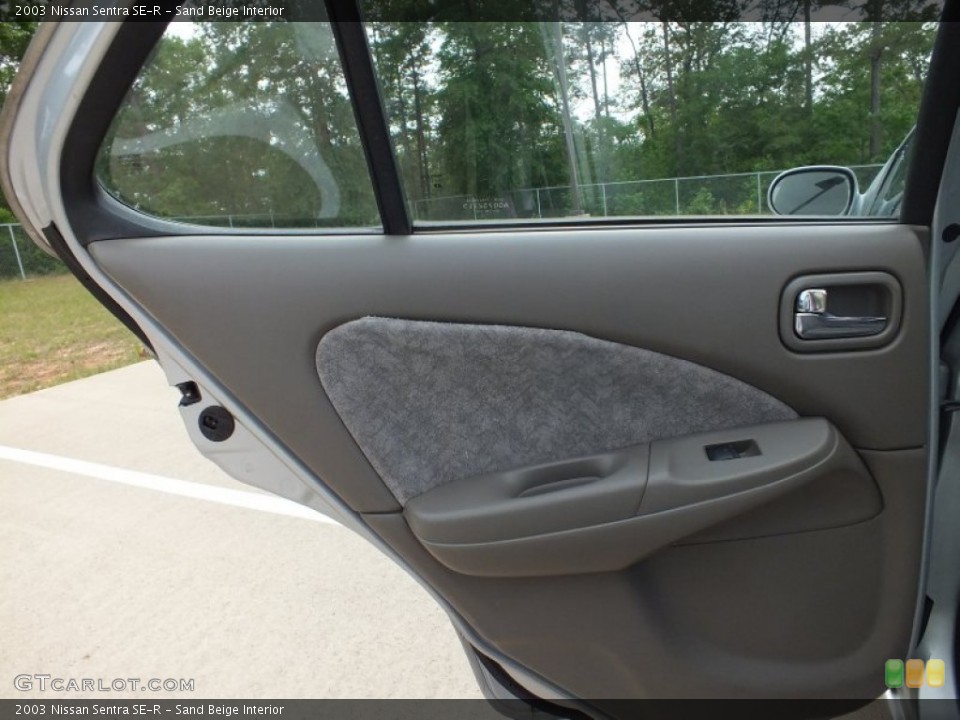 Sand Beige Interior Door Panel for the 2003 Nissan Sentra SE-R #63324815