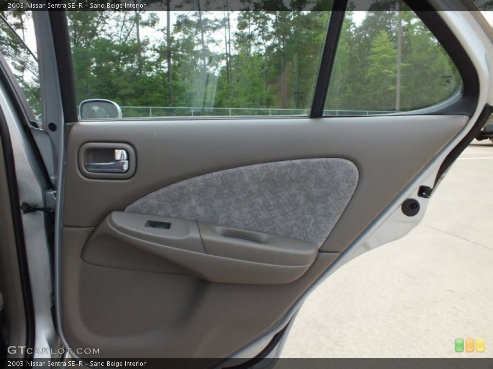 Sand Beige Interior Door Panel for the 2003 Nissan Sentra SE-R #63324826