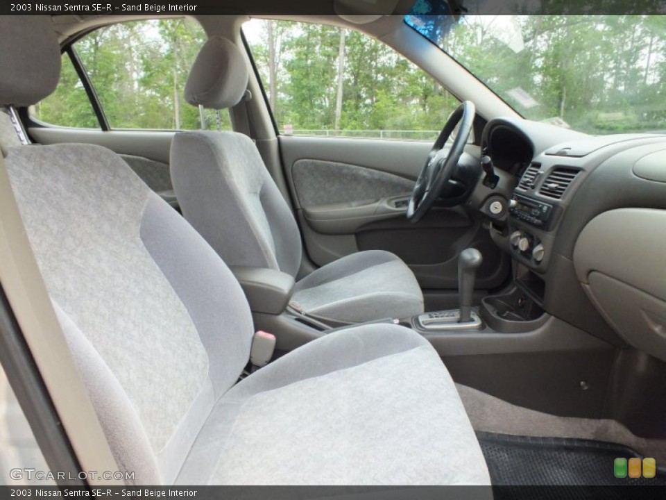 Sand Beige Interior Photo for the 2003 Nissan Sentra SE-R #63324877