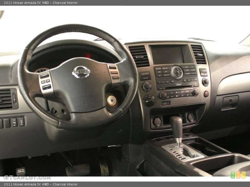 Charcoal Interior Dashboard for the 2011 Nissan Armada SV 4WD #63326341