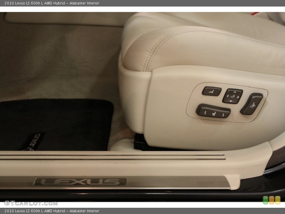 Alabaster 2010 Lexus LS Interiors