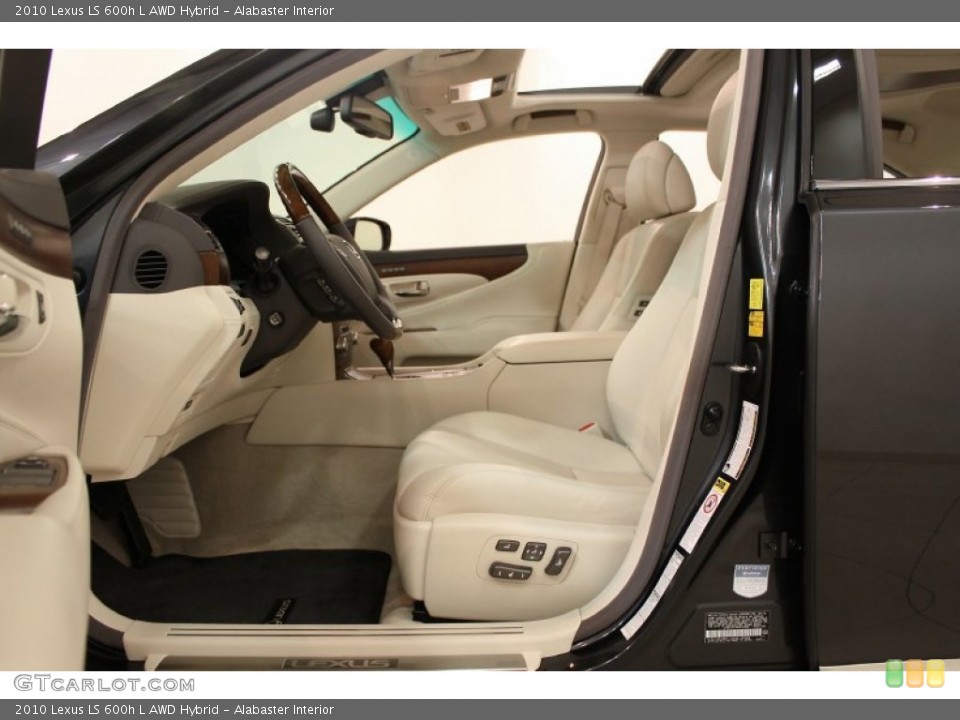 Alabaster Interior Photo for the 2010 Lexus LS 600h L AWD Hybrid #63327721