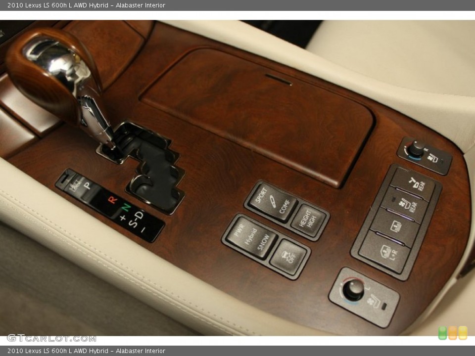 Alabaster Interior Controls for the 2010 Lexus LS 600h L AWD Hybrid #63327913