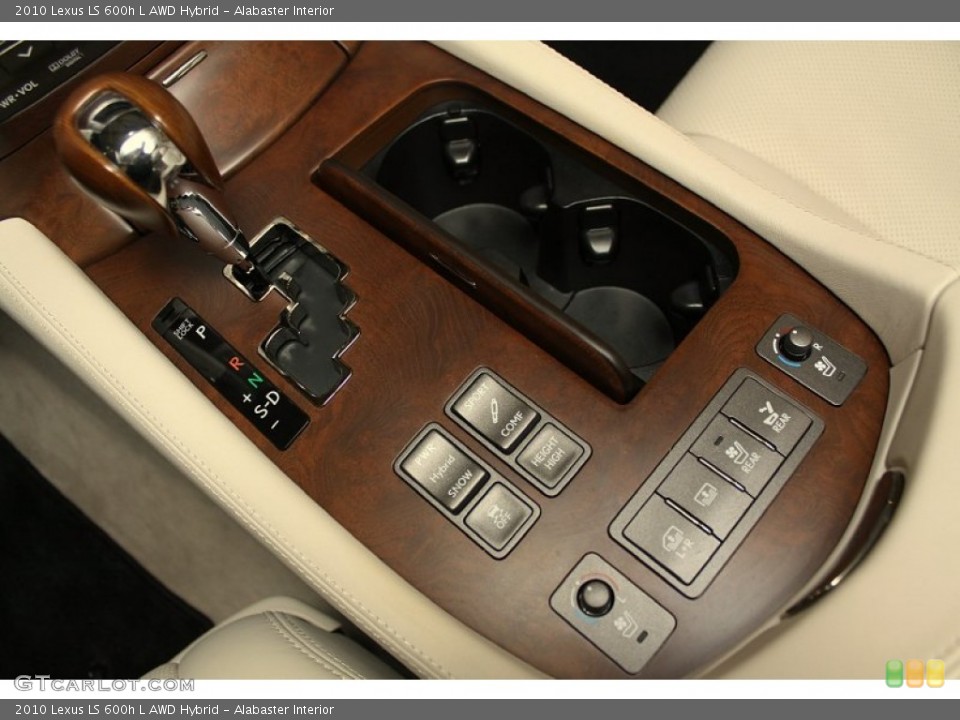 Alabaster Interior Transmission for the 2010 Lexus LS 600h L AWD Hybrid #63327922