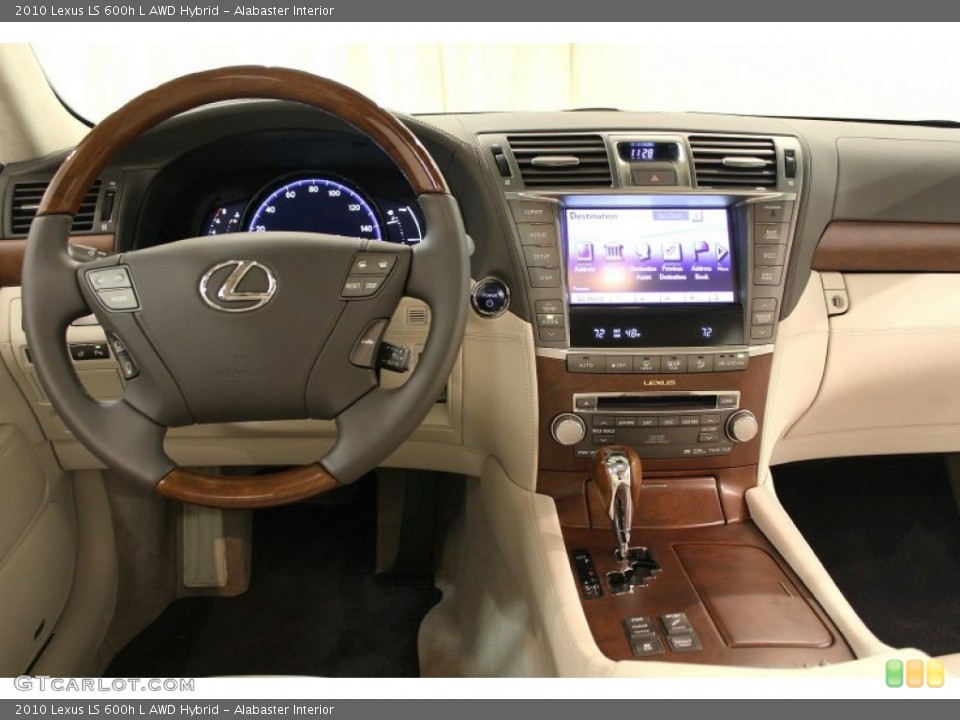 Alabaster Interior Dashboard for the 2010 Lexus LS 600h L AWD Hybrid #63328075