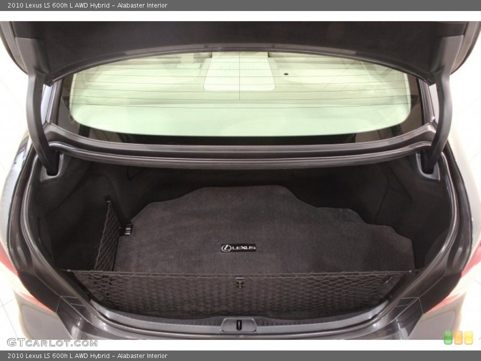 Alabaster Interior Trunk for the 2010 Lexus LS 600h L AWD Hybrid #63328114
