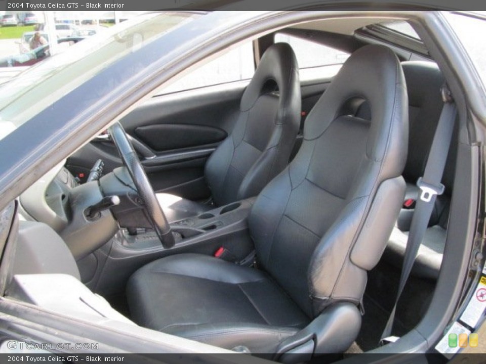 Black 2004 Toyota Celica Interiors