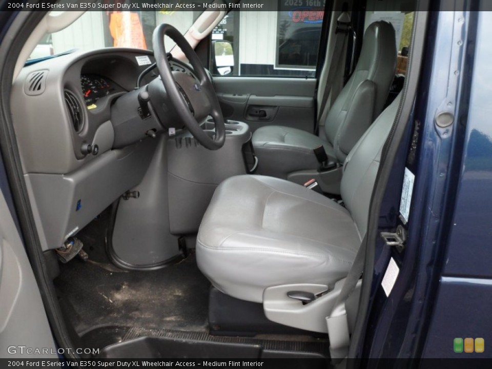Medium Flint Interior Photo for the 2004 Ford E Series Van E350 Super Duty XL Wheelchair Access #63329029