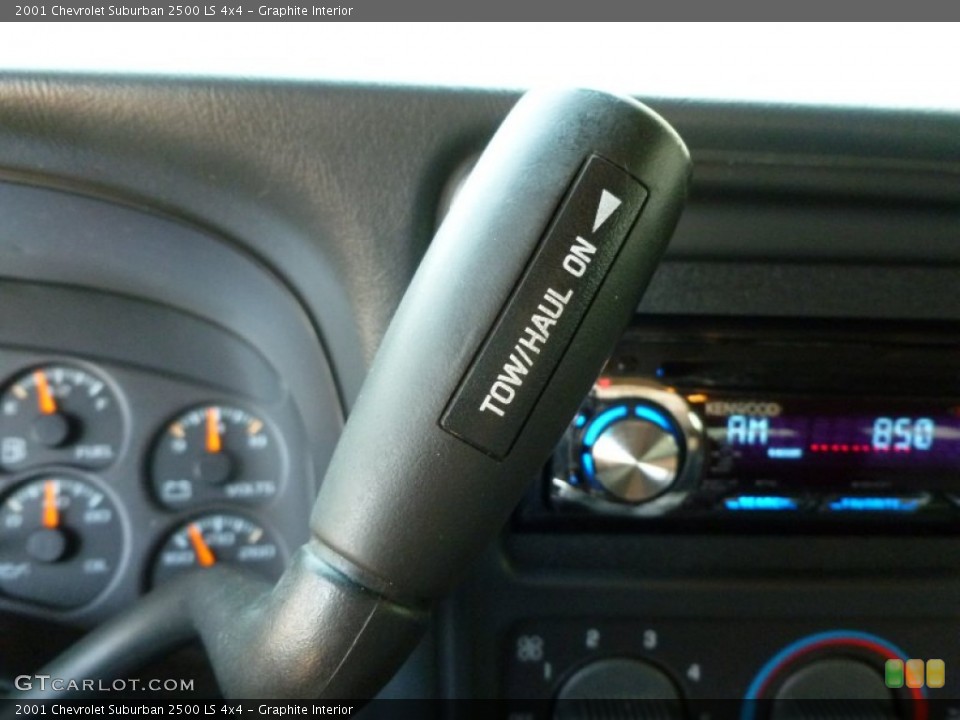 Graphite Interior Transmission for the 2001 Chevrolet Suburban 2500 LS 4x4 #63336308
