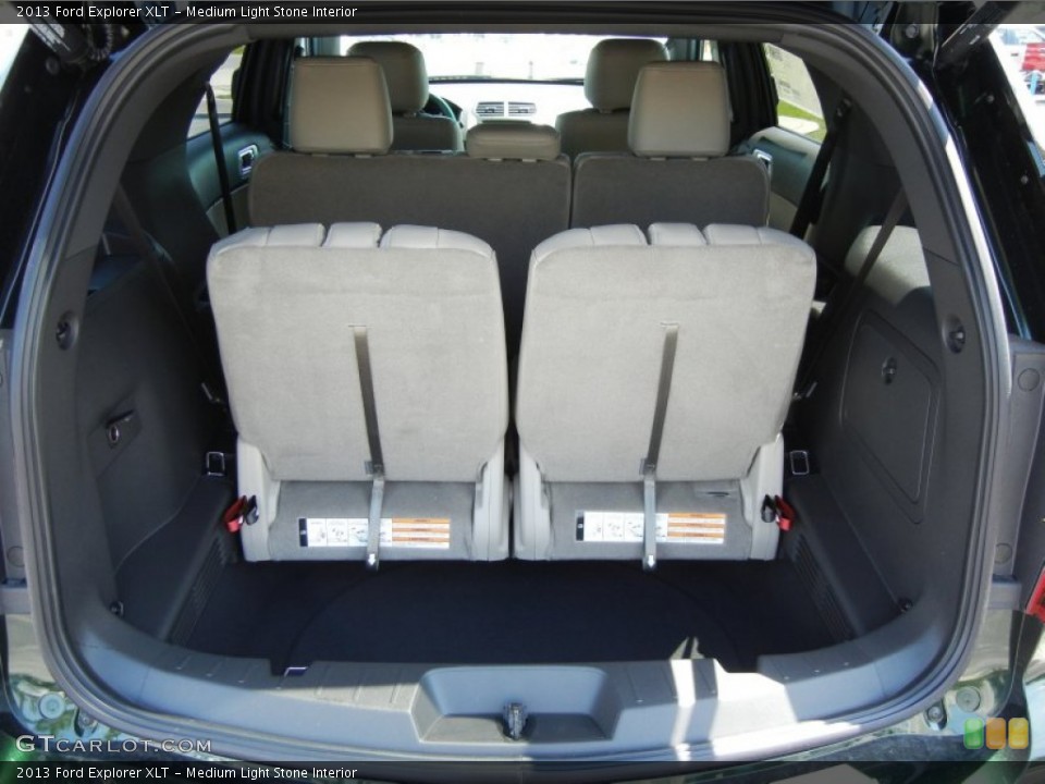 Medium Light Stone Interior Trunk for the 2013 Ford Explorer XLT #63341006