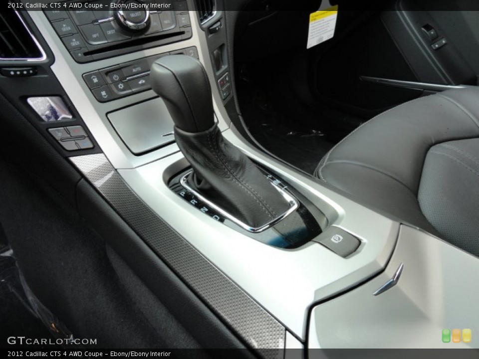 Ebony/Ebony Interior Transmission for the 2012 Cadillac CTS 4 AWD Coupe #63343784
