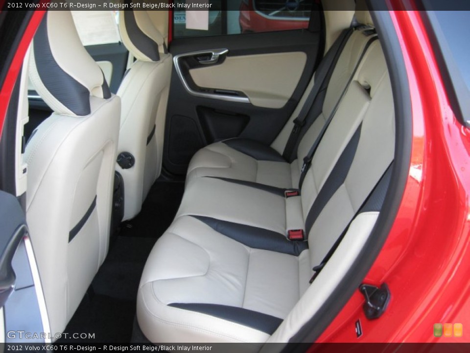 R Design Soft Beige/Black Inlay Interior Photo for the 2012 Volvo XC60 T6 R-Design #63347161
