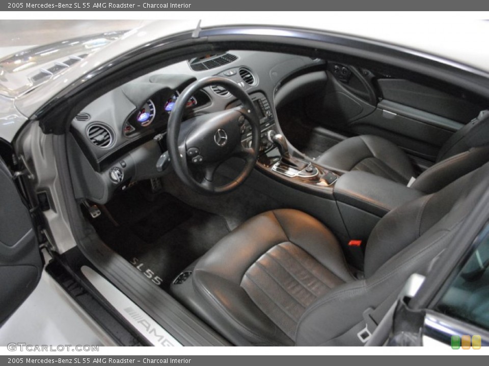Charcoal Interior Photo for the 2005 Mercedes-Benz SL 55 AMG Roadster #63347174