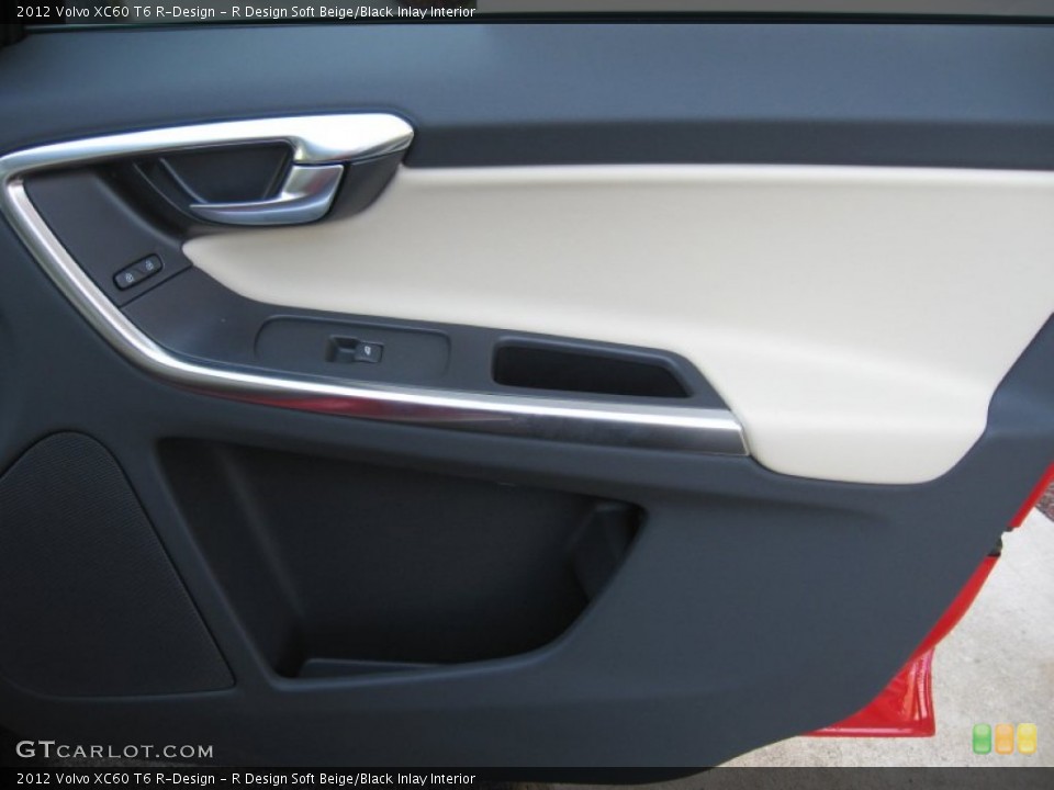 R Design Soft Beige/Black Inlay Interior Door Panel for the 2012 Volvo XC60 T6 R-Design #63347217