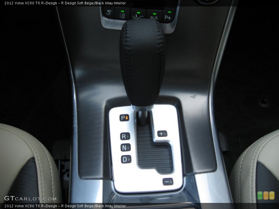 R Design Soft Beige/Black Inlay Interior Transmission for the 2012 Volvo XC60 T6 R-Design #63347264