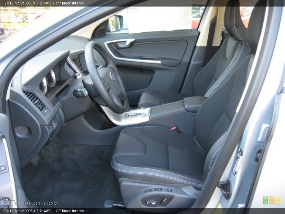 Off Black Interior Photo for the 2012 Volvo XC60 3.2 AWD #63347708