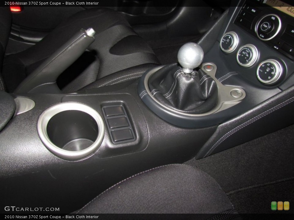 Black Cloth Interior Transmission for the 2010 Nissan 370Z Sport Coupe #63356624