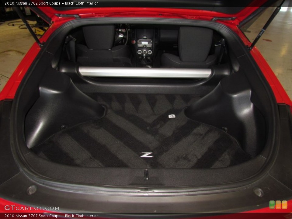 Black Cloth Interior Trunk for the 2010 Nissan 370Z Sport Coupe #63356635