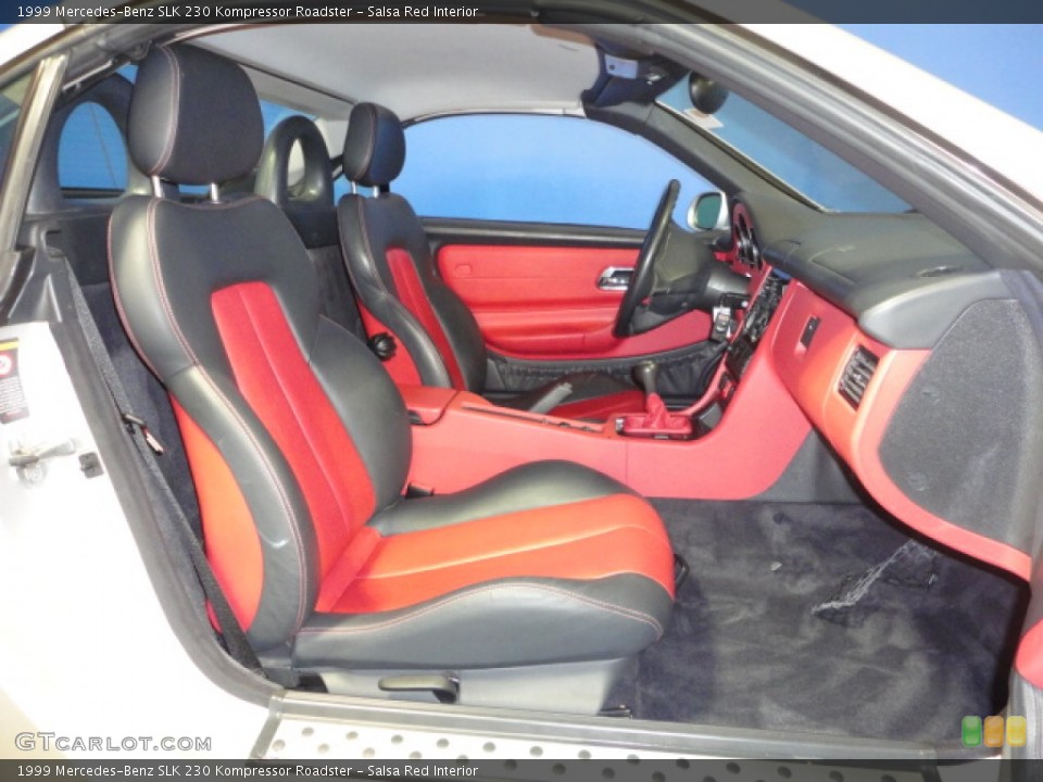 Salsa Red Interior Photo for the 1999 Mercedes-Benz SLK 230 Kompressor Roadster #63358233