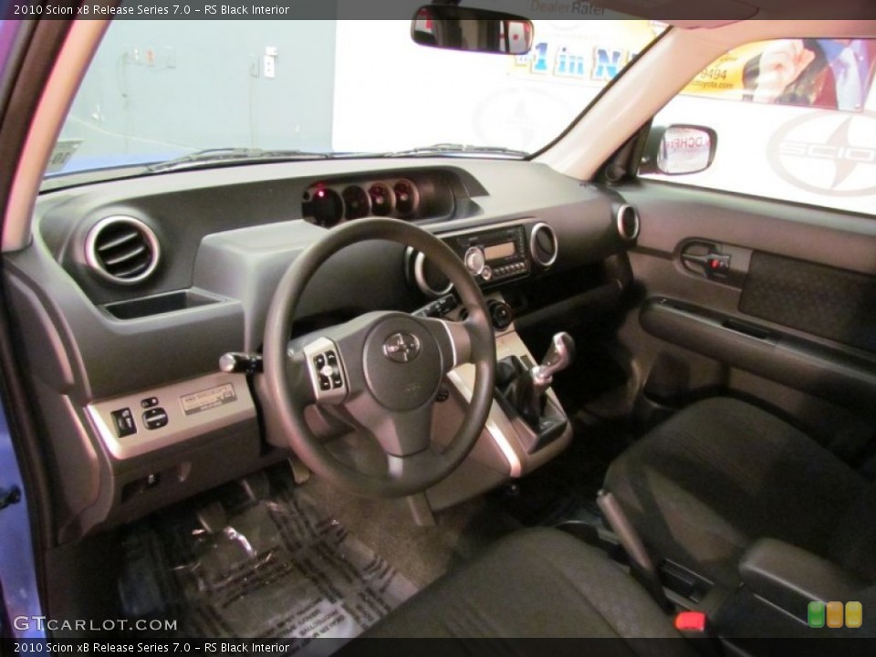 RS Black Interior Photo for the 2010 Scion xB Release Series 7.0 #63362787