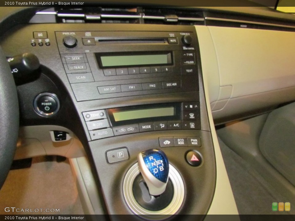Bisque Interior Controls for the 2010 Toyota Prius Hybrid II #63363588