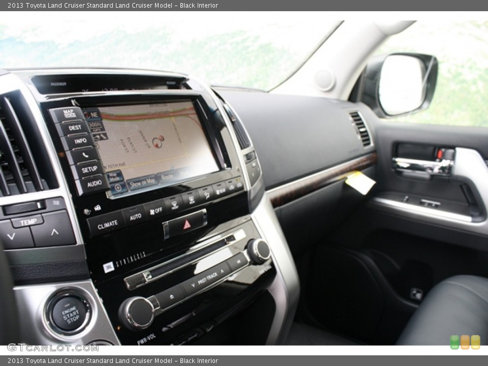 Black Interior Dashboard for the 2013 Toyota Land Cruiser  #63367421
