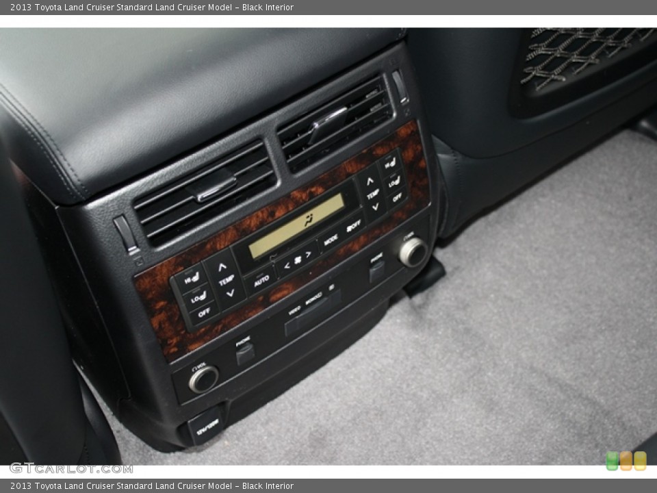 Black Interior Controls for the 2013 Toyota Land Cruiser  #63367456
