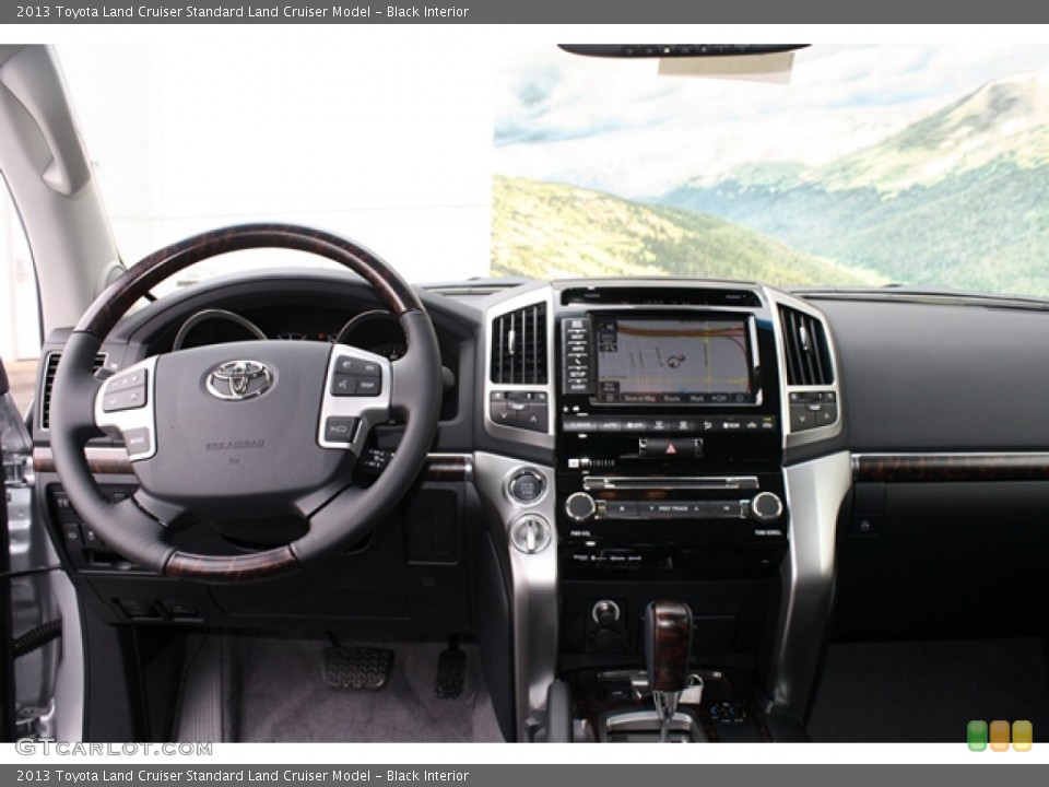 Black Interior Dashboard for the 2013 Toyota Land Cruiser  #63367472