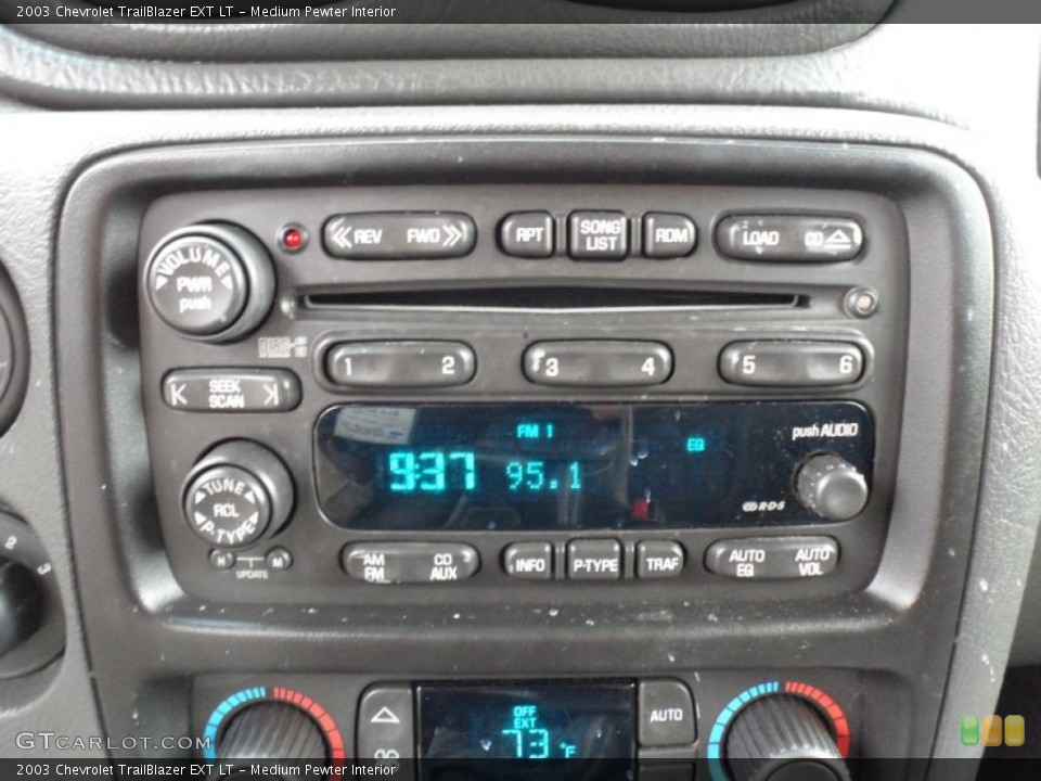 Medium Pewter Interior Audio System for the 2003 Chevrolet TrailBlazer EXT LT #63371003