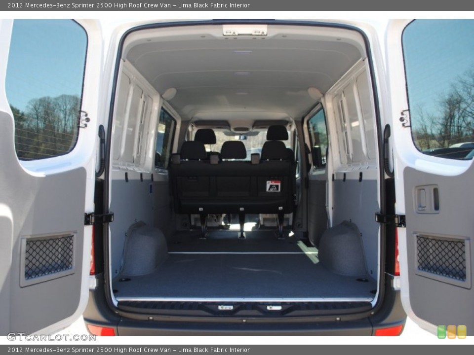 Lima Black Fabric Interior Trunk for the 2012 Mercedes-Benz Sprinter 2500 High Roof Crew Van #63371951