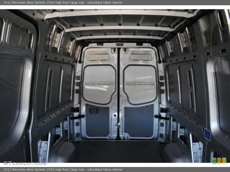 Lima Black Fabric Interior Photo for the 2012 Mercedes-Benz Sprinter 2500 High Roof Cargo Van #63372067