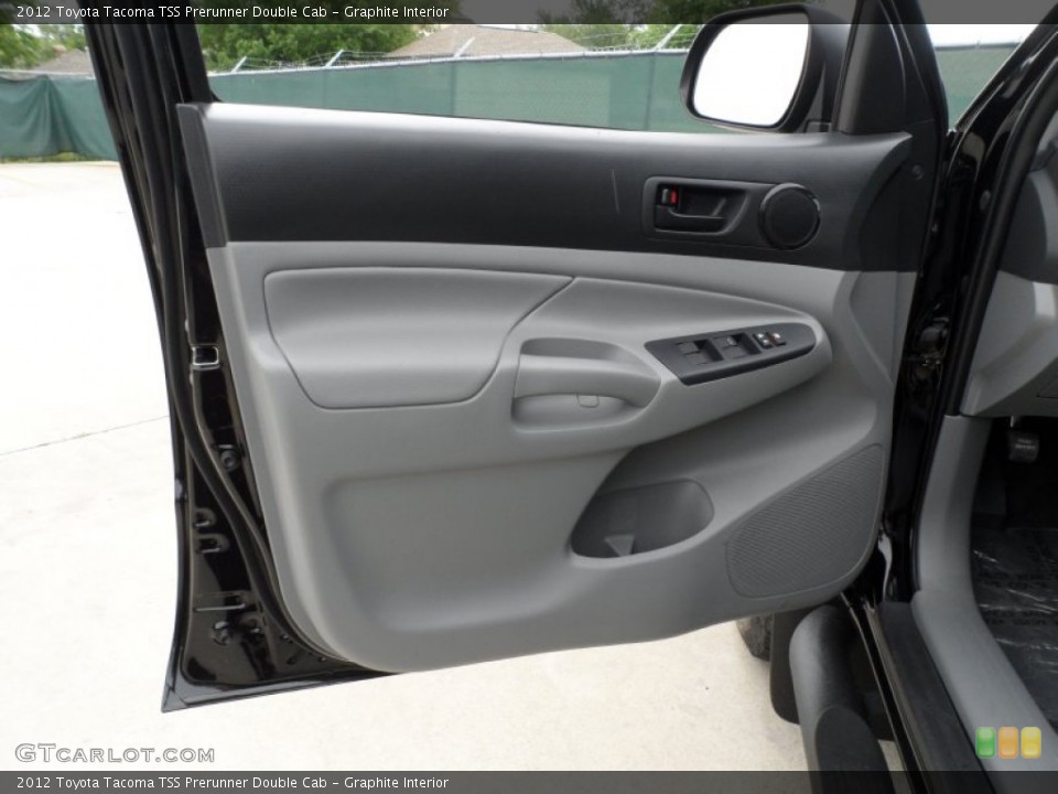 Graphite Interior Door Panel for the 2012 Toyota Tacoma TSS Prerunner Double Cab #63374081