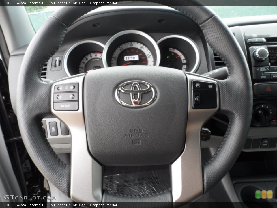 Graphite Interior Steering Wheel for the 2012 Toyota Tacoma TSS Prerunner Double Cab #63374135