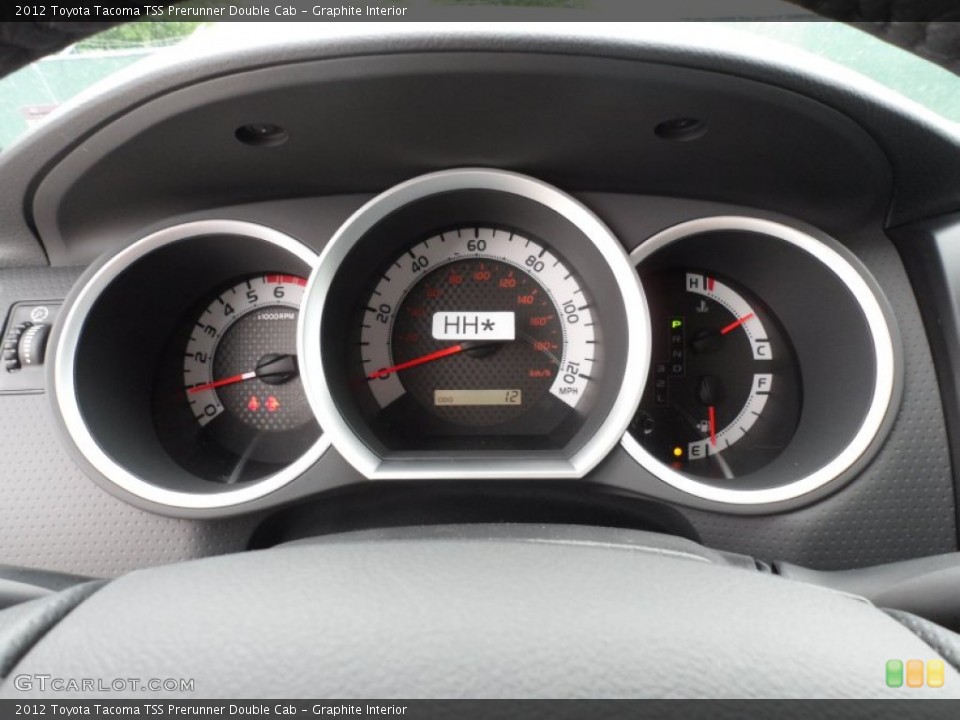 Graphite Interior Gauges for the 2012 Toyota Tacoma TSS Prerunner Double Cab #63374141
