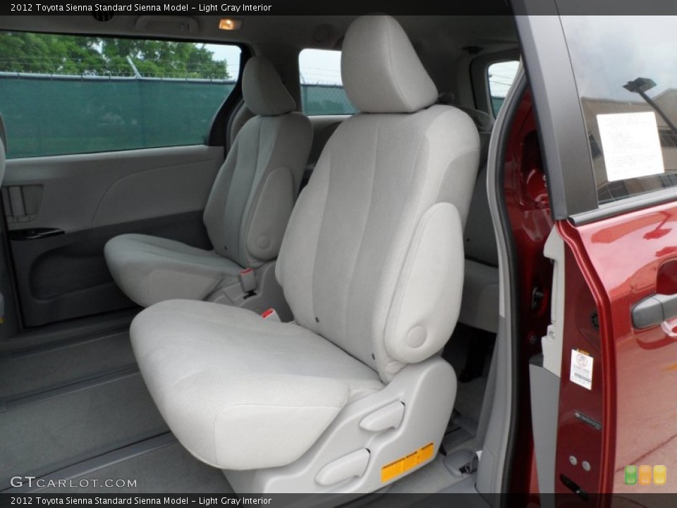 Light Gray Interior Photo for the 2012 Toyota Sienna  #63375815