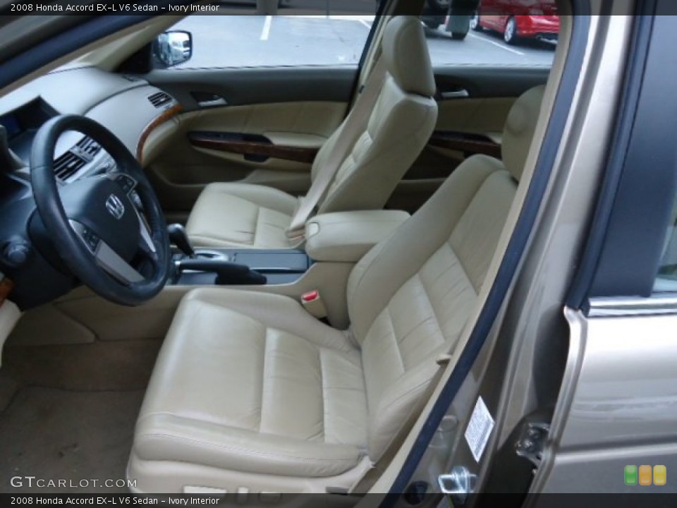 Ivory Interior Photo for the 2008 Honda Accord EX-L V6 Sedan #63384847