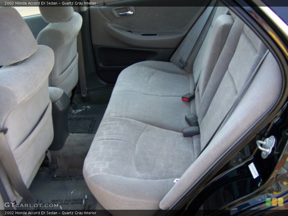 Quartz Gray Interior Rear Seat for the 2002 Honda Accord EX Sedan #63387232