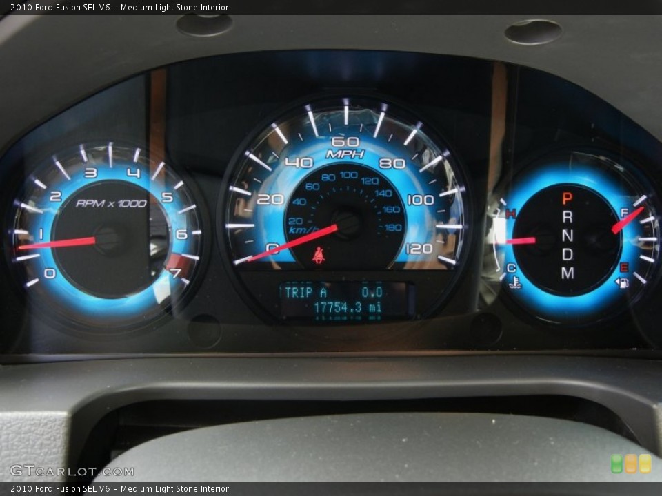 Medium Light Stone Interior Gauges for the 2010 Ford Fusion SEL V6 #63392716