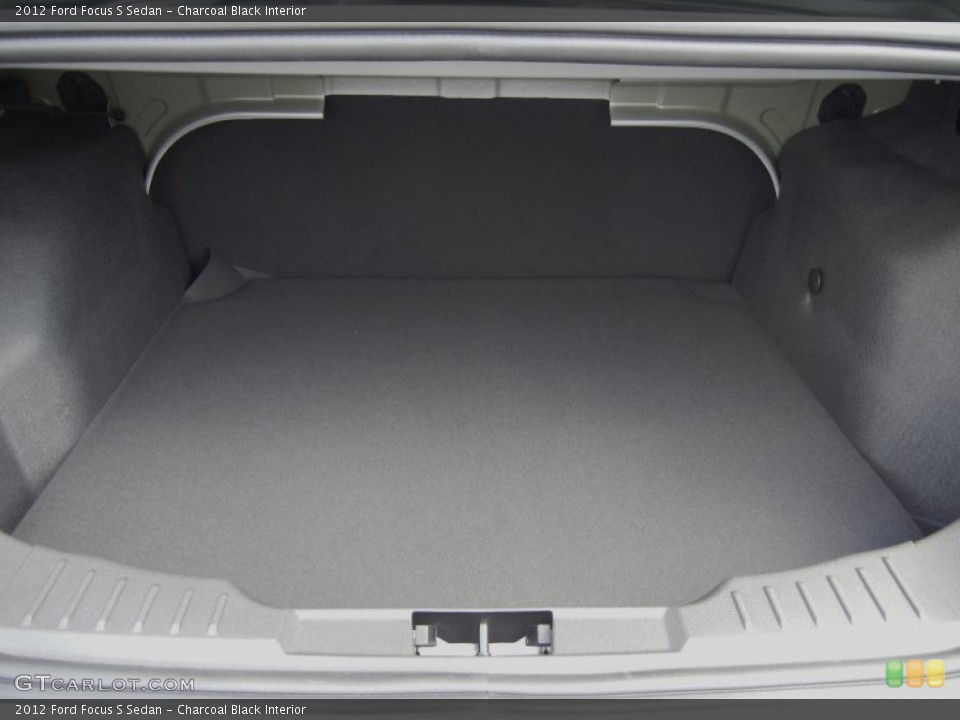 Charcoal Black Interior Trunk for the 2012 Ford Focus S Sedan #63393037