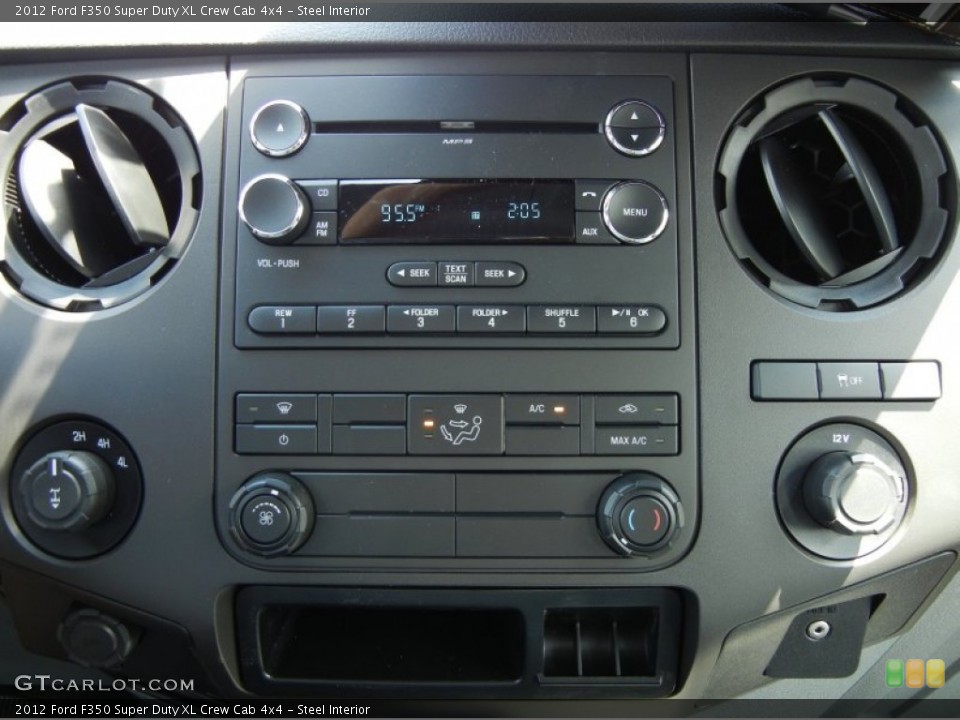 Steel Interior Controls for the 2012 Ford F350 Super Duty XL Crew Cab 4x4 #63393136