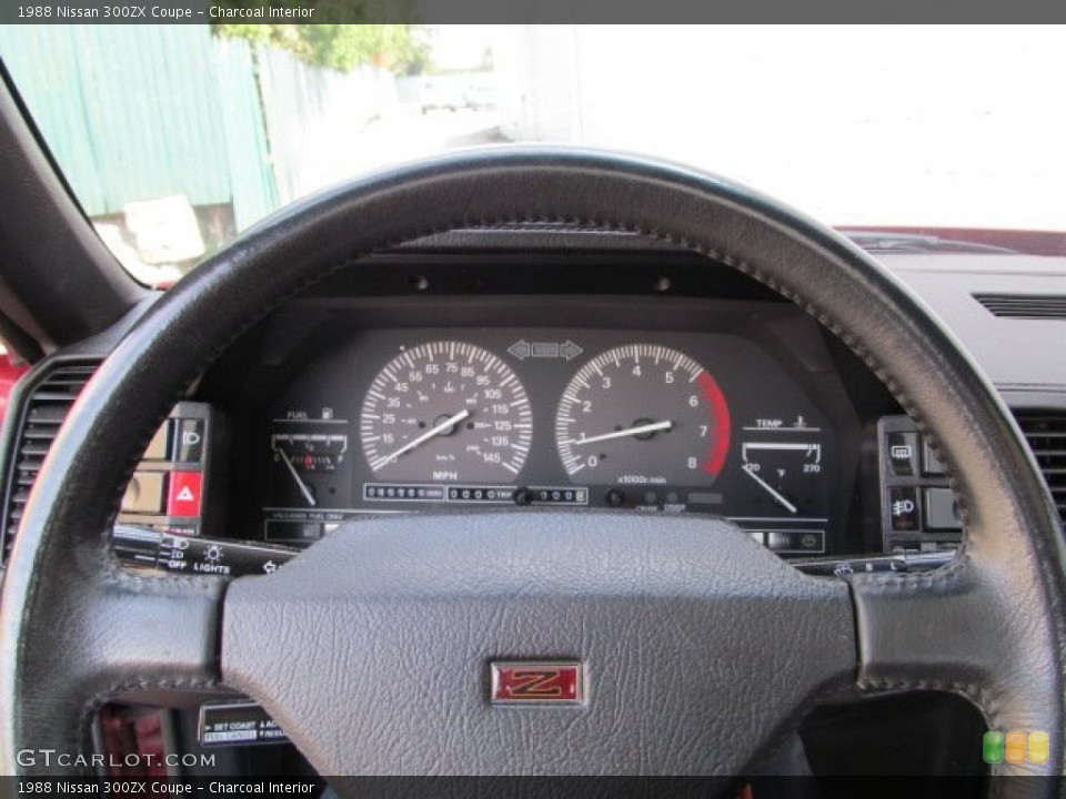 Charcoal Interior Steering Wheel for the 1988 Nissan 300ZX Coupe #63393232