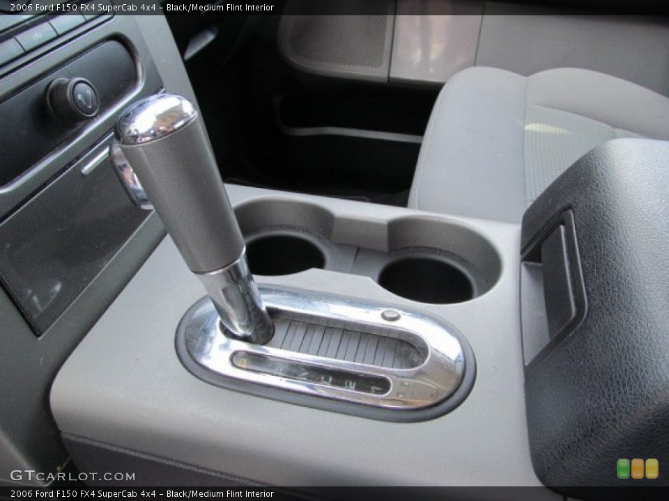 Black/Medium Flint Interior Transmission for the 2006 Ford F150 FX4 SuperCab 4x4 #63393592