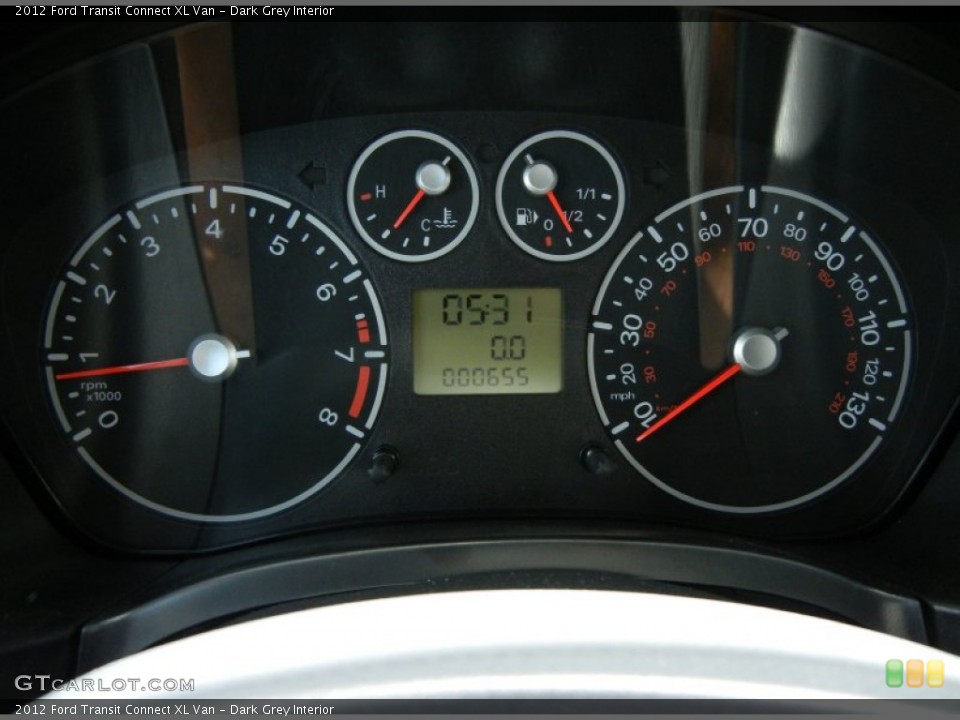 Dark Grey Interior Gauges for the 2012 Ford Transit Connect XL Van #63394255