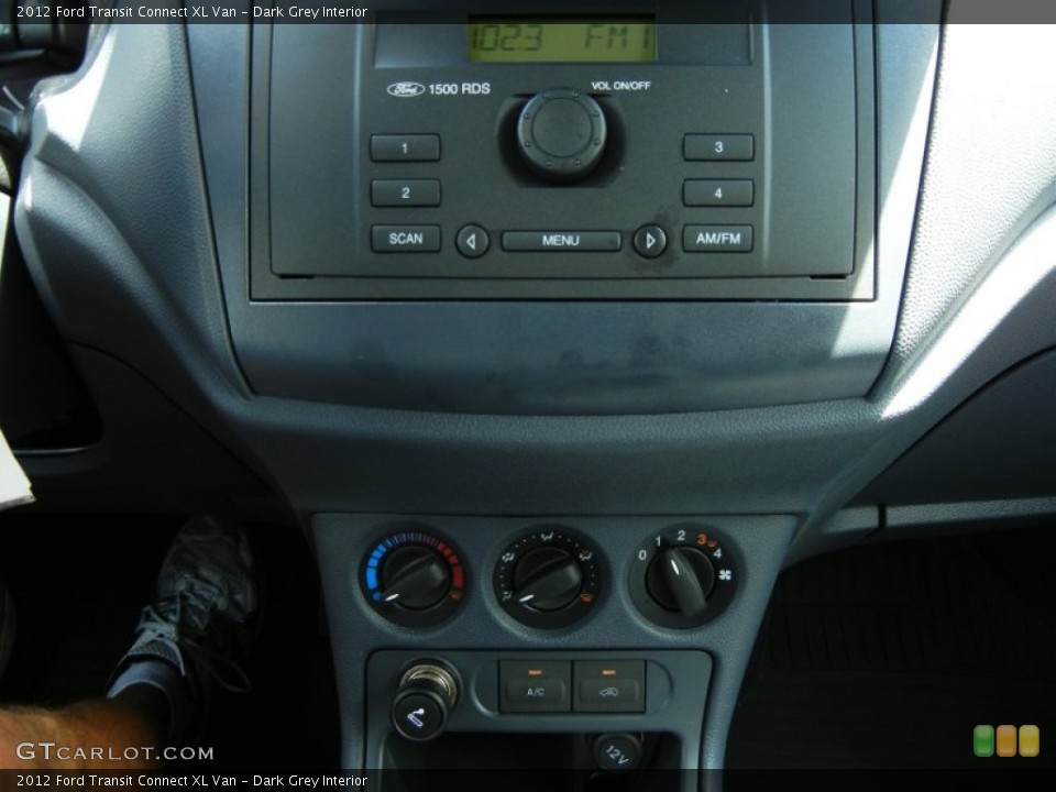 Dark Grey Interior Controls for the 2012 Ford Transit Connect XL Van #63394261