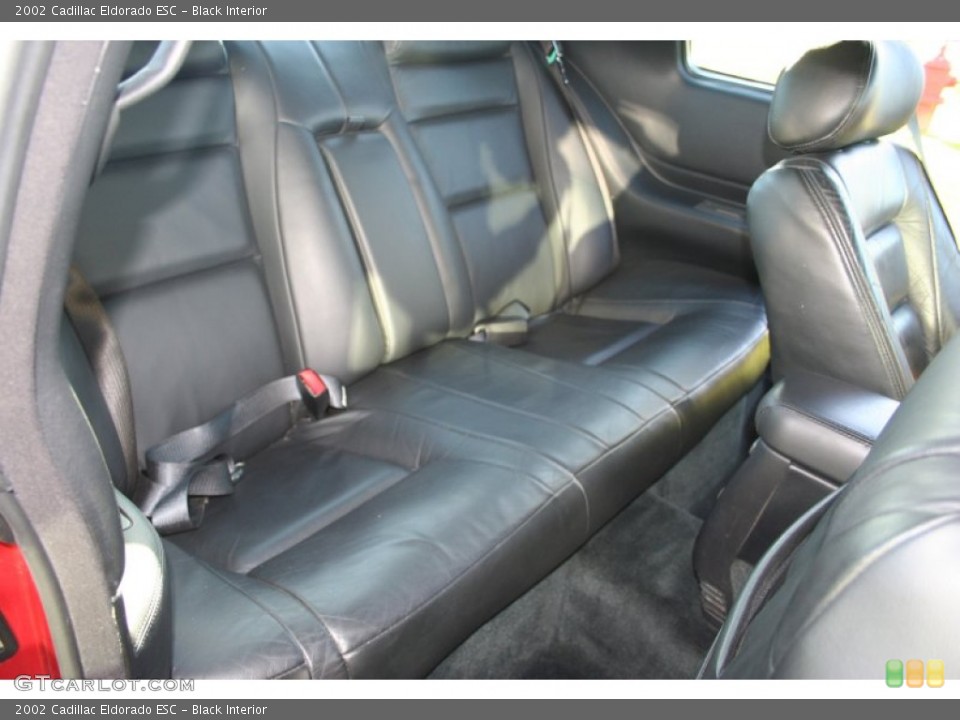 Black Interior Rear Seat for the 2002 Cadillac Eldorado ESC #63395668
