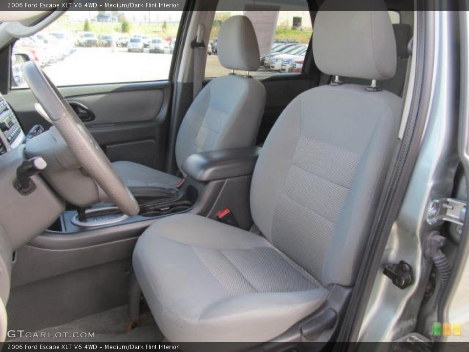Medium/Dark Flint Interior Front Seat for the 2006 Ford Escape XLT V6 4WD #63395875