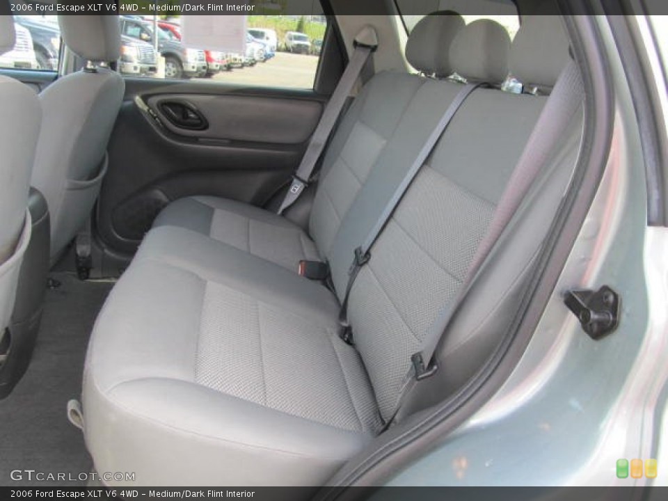 Medium/Dark Flint Interior Rear Seat for the 2006 Ford Escape XLT V6 4WD #63395884