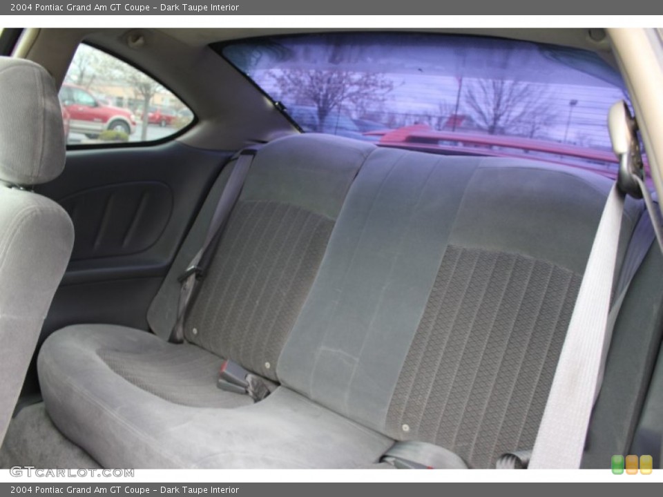 Dark Taupe Interior Rear Seat for the 2004 Pontiac Grand Am GT Coupe #63396828