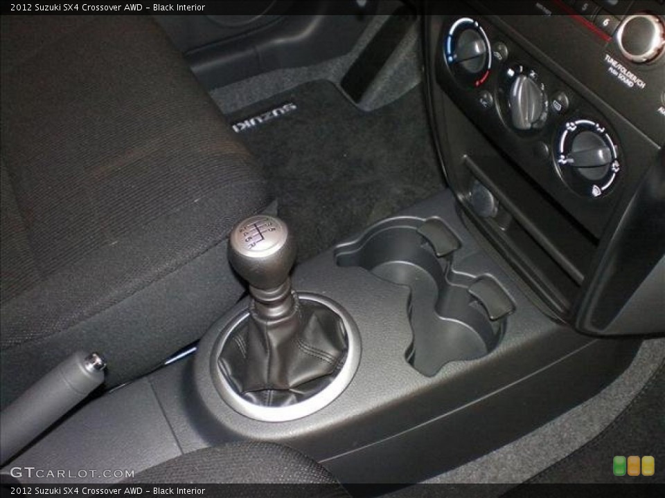 Black Interior Transmission for the 2012 Suzuki SX4 Crossover AWD #63399196